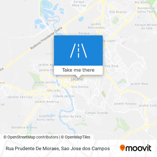 Rua Prudente De Moraes map