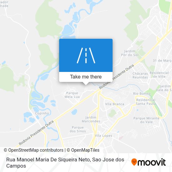 Rua Manoel Maria De Siqueira Neto map
