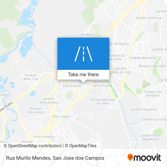 Rua Murilo Mendes map