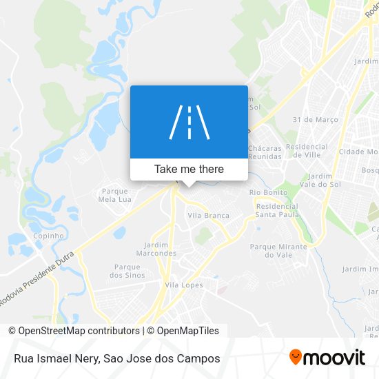 Rua Ismael Nery map