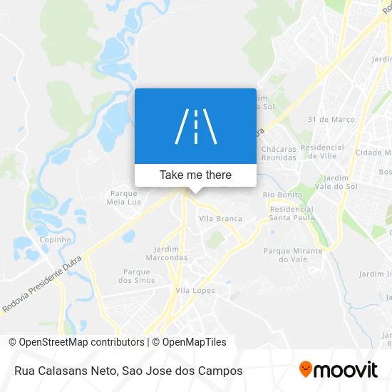 Rua Calasans Neto map