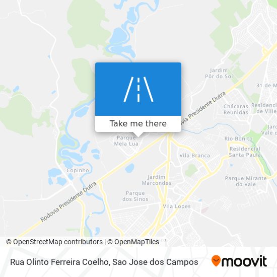 Rua Olinto Ferreira Coelho map