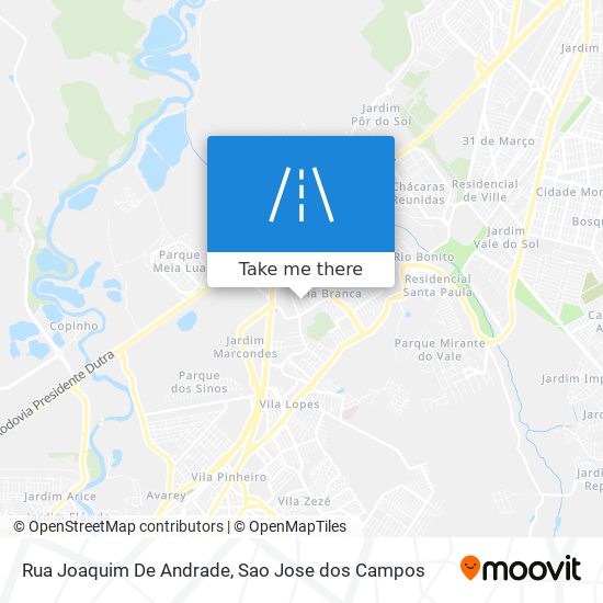 Rua Joaquim De Andrade map