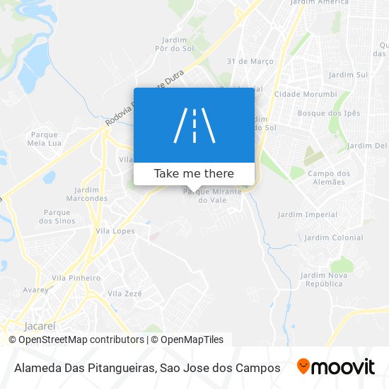 Alameda Das Pitangueiras map