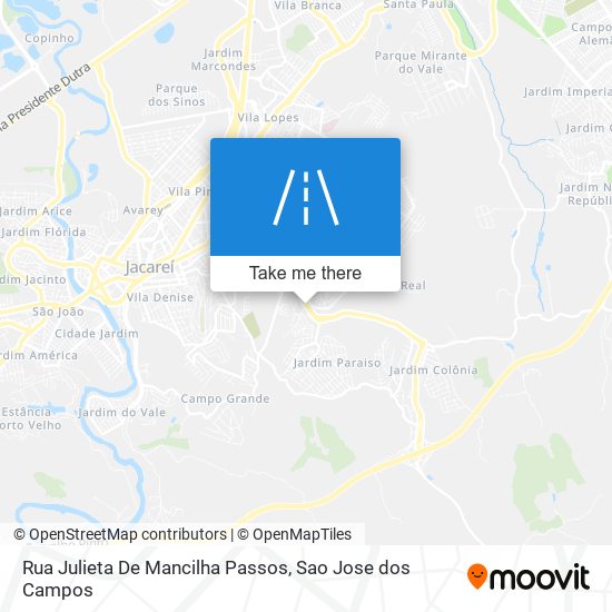 Rua Julieta De Mancilha Passos map