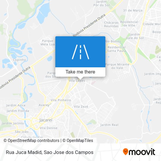 Rua Juca Madid map