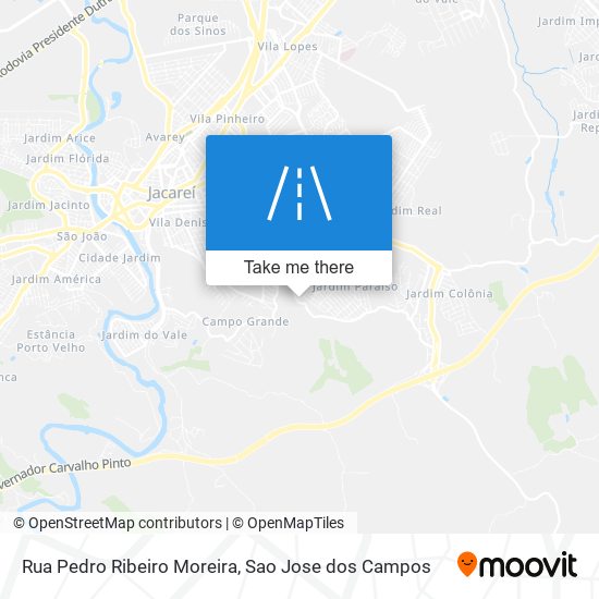 Rua Pedro Ribeiro Moreira map