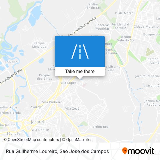 Rua Guilherme Loureiro map