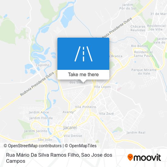 Rua Mário Da Silva Ramos Filho map
