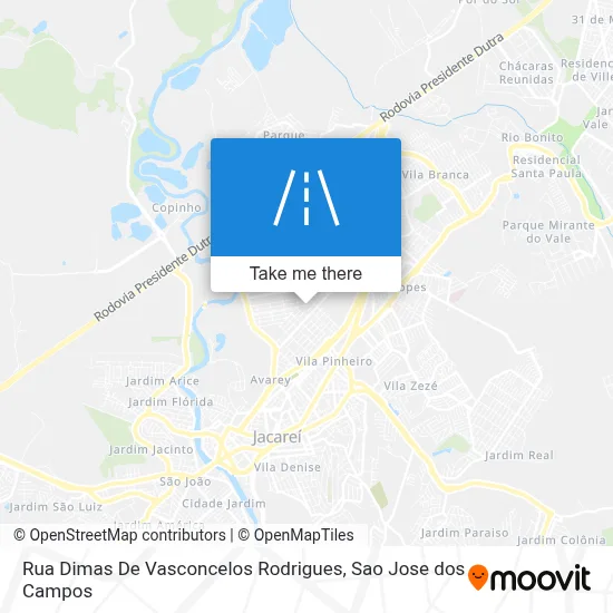 Rua Dimas De Vasconcelos Rodrigues map
