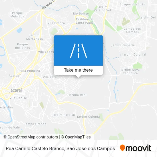 Rua Camilo Castelo Branco map