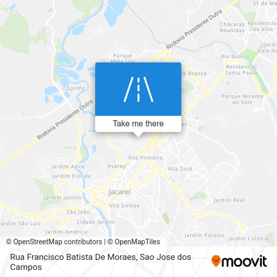 Rua Francisco Batista De Moraes map