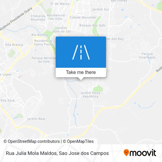 Rua Julia Mola Maldos map