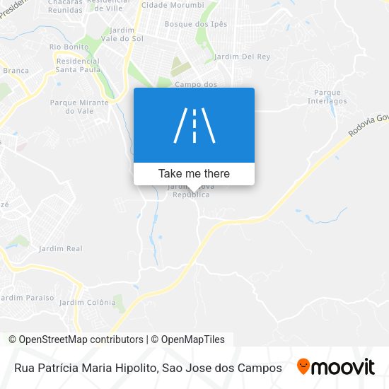 Rua Patrícia Maria Hipolito map
