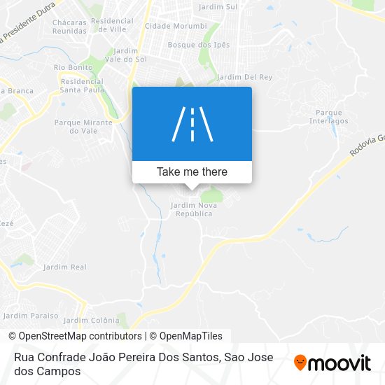 Rua Confrade João Pereira Dos Santos map