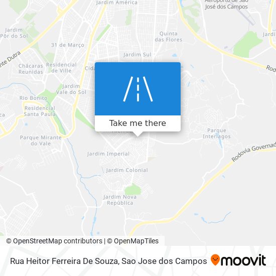 Mapa Rua Heitor Ferreira De Souza