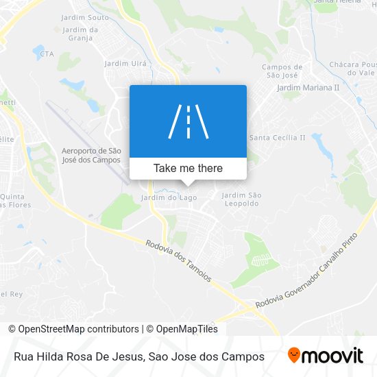 Rua Hilda Rosa De Jesus map