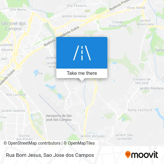 Rua Bom Jesus map