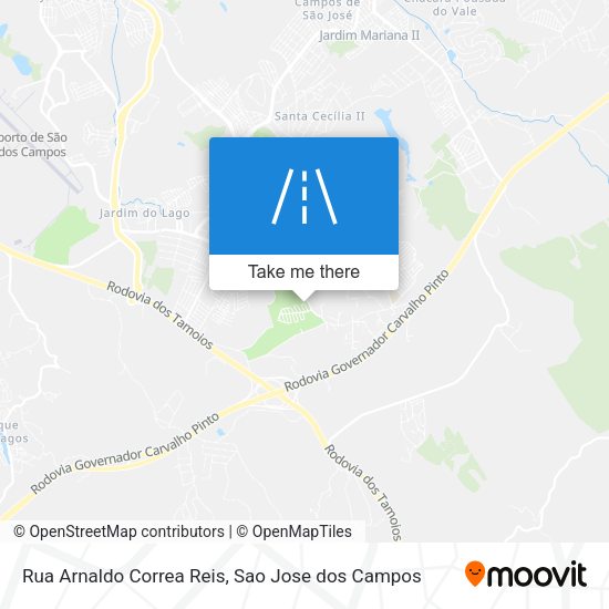 Rua Arnaldo Correa Reis map