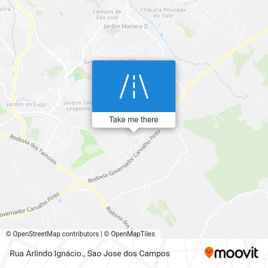 Rua Arlindo Ignácio. map