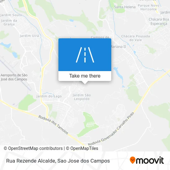 Rua Rezende Alcalde map