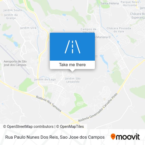 Rua Paulo Nunes Dos Reis map