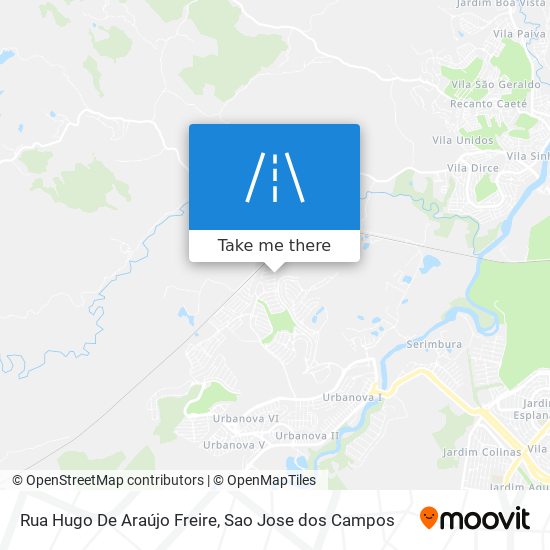 Rua Hugo De Araújo Freire map