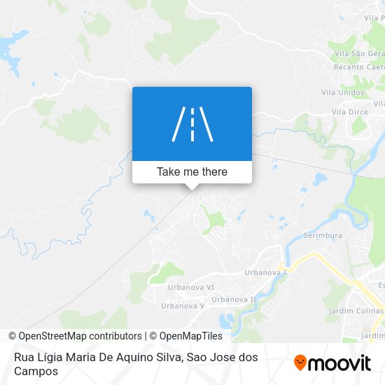 Rua Lígia Maria De Aquino Silva map