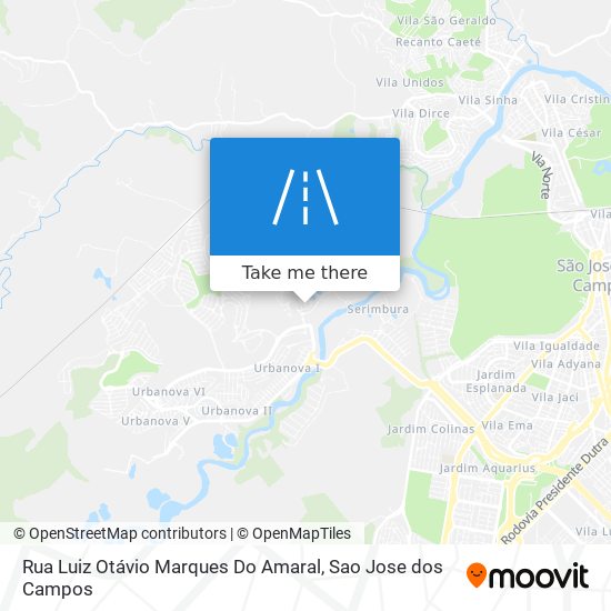 Mapa Rua Luiz Otávio Marques Do Amaral