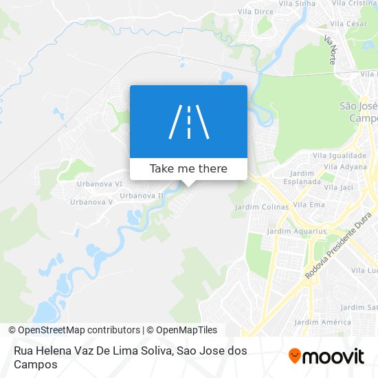 Mapa Rua Helena Vaz De Lima Soliva