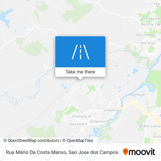 Rua Mário Da Costa Manso map