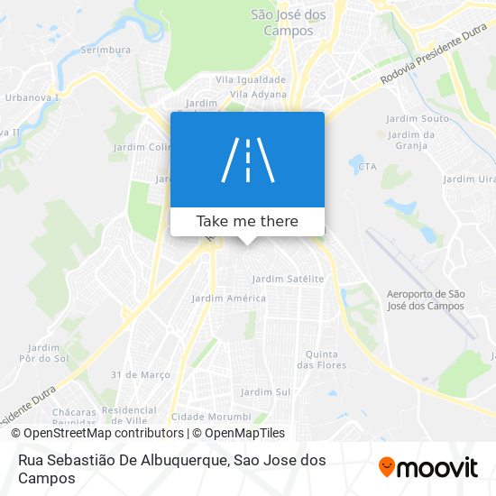 Mapa Rua Sebastião De Albuquerque