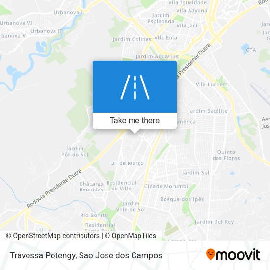 Travessa Potengy map