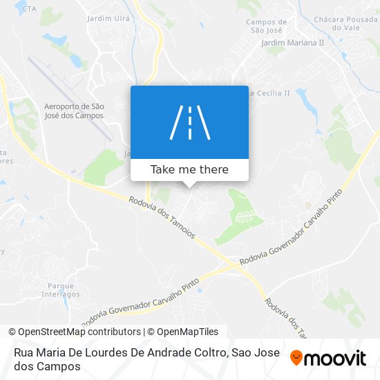 Rua Maria De Lourdes De Andrade Coltro map