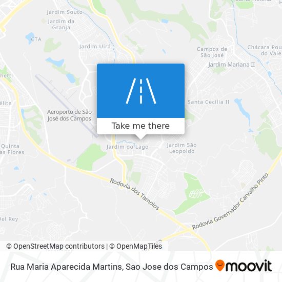 Rua Maria Aparecida Martins map