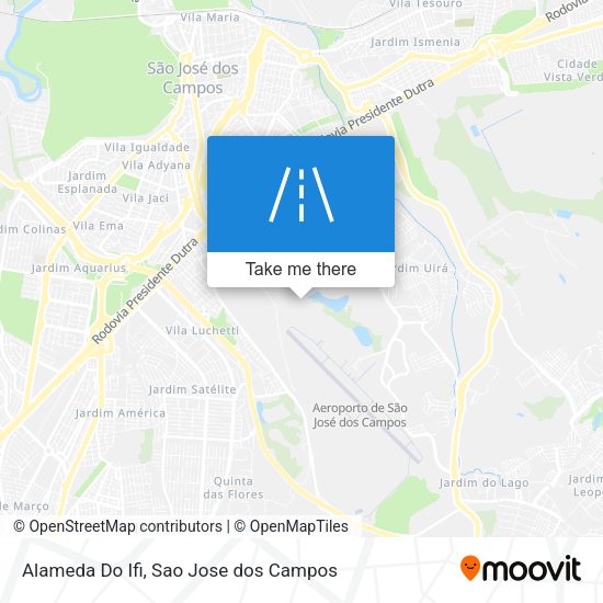 Alameda Do Ifi map