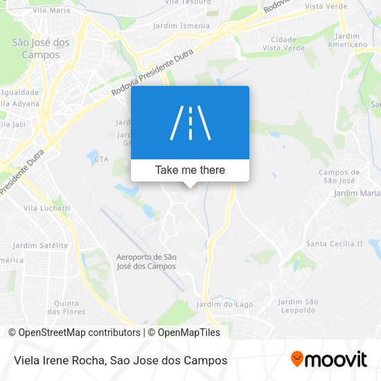 Viela Irene Rocha map