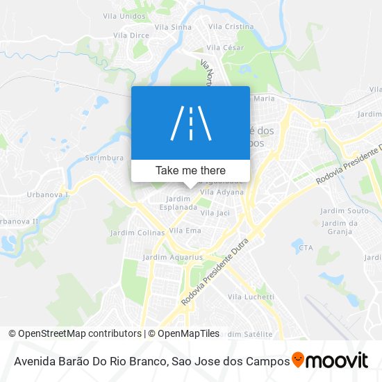 Avenida Barão Do Rio Branco map