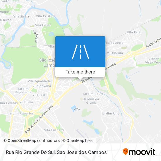 Rua Rio Grande Do Sul map