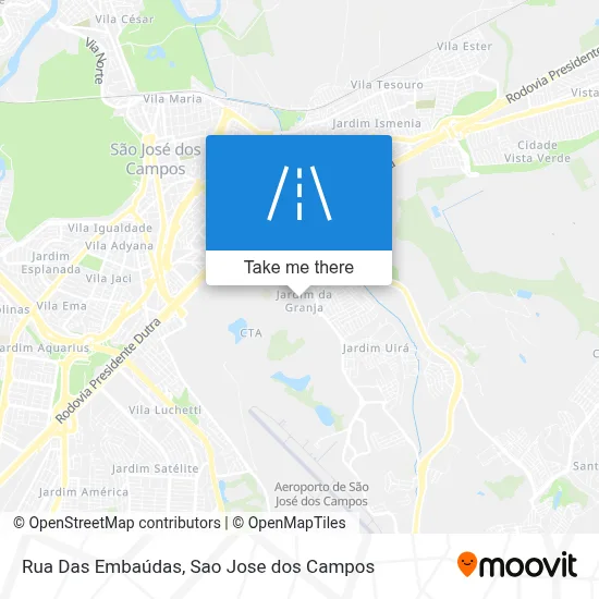 Rua Das Embaúdas map