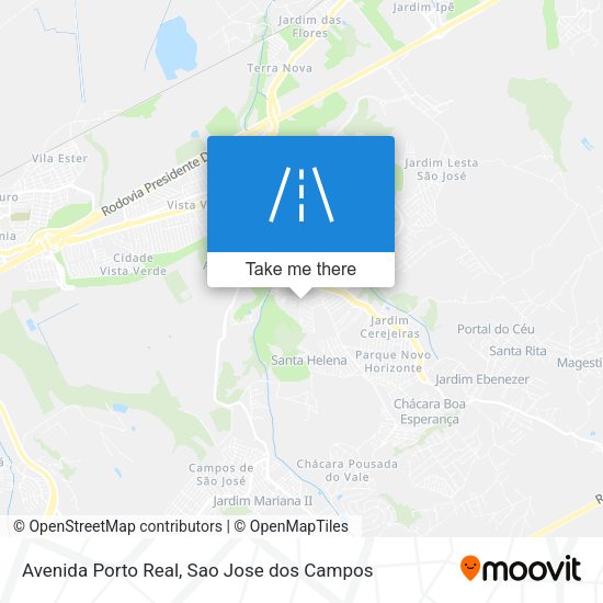 Avenida Porto Real map