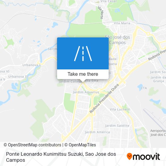 Ponte Leonardo Kunimitsu Suzuki map