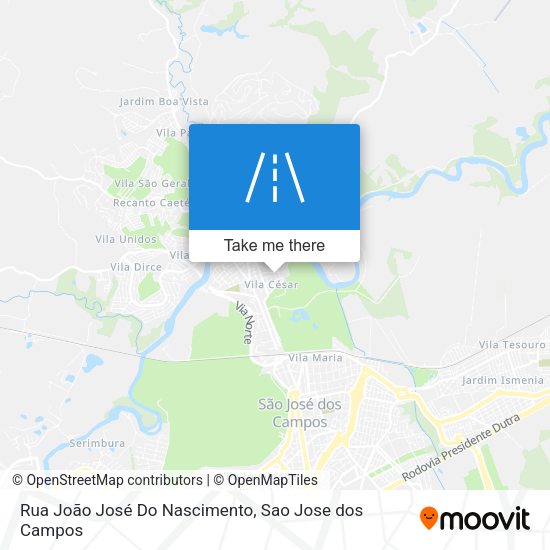 Rua João José Do Nascimento map