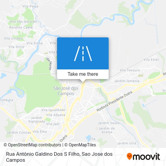 Rua Antônio Galdino Dos S Filho map