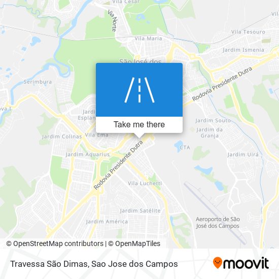 Travessa São Dimas map