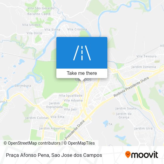 Praça Afonso Pena map