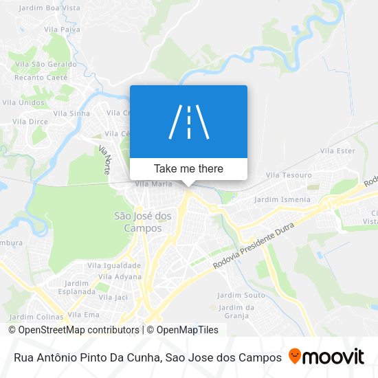Rua Antônio Pinto Da Cunha map