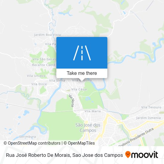 Rua José Roberto De Morais map