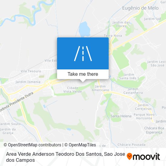 Area Verde Anderson Teodoro Dos Santos map