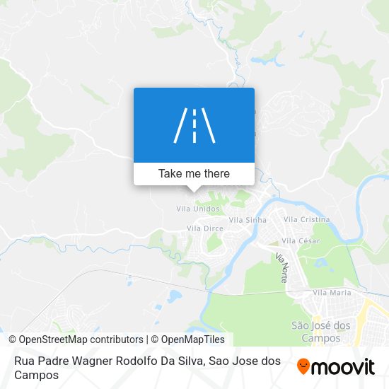 Rua Padre Wagner Rodolfo Da Silva map